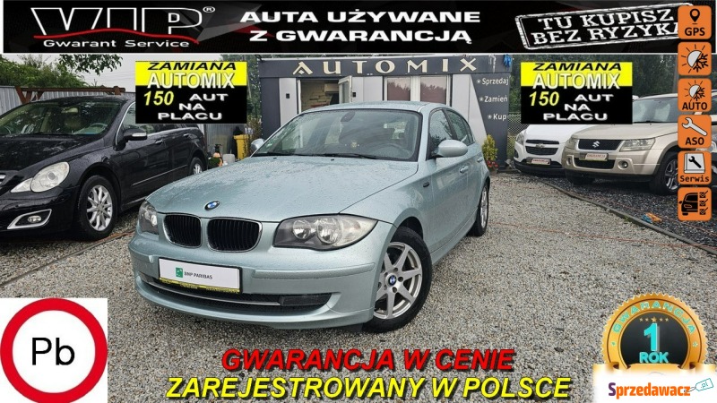 BMW Seria 1  Hatchback 2007,  1.6 benzyna - Na sprzedaż za 16 800 zł - Świdnica