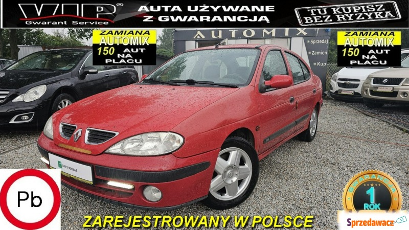 Renault Megane - 1,6 benz KLIMAStan bdb od "D... - Samochody osobowe - Świdnica