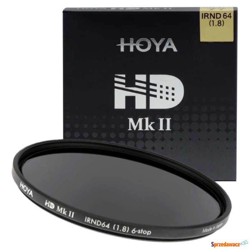 Hoya HD MkII IRND64 (1.8) 67mm - Akcesoria fotograficzne - Nowy Sącz