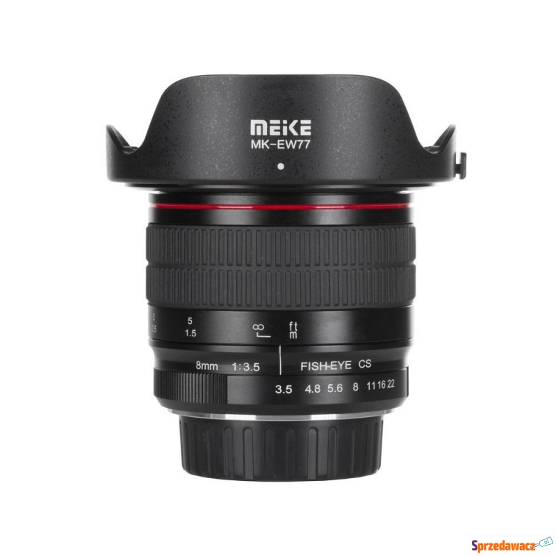 Stałoogniskowy MeiKe MK-8mm F3.5 mocowanie Sony... - Obiektywy, tuleje, p... - Toruń