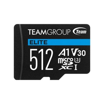 TEAMGROUP Elite 512GB microSDXC A1 V30 + Adapter