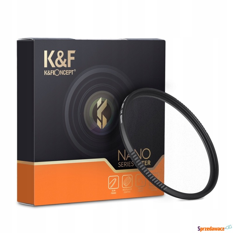 K&F Concept Filtr Dyfuzyjny HD Black Mist 1/4... - Akcesoria fotograficzne - Skarżysko-Kamienna