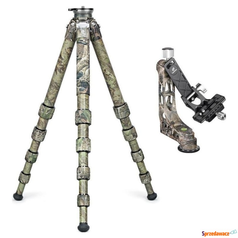 Tripod Leofoto statyw Ranger LS-365C+PG-1 - Lampy błyskowe, statywy - Zielona Góra