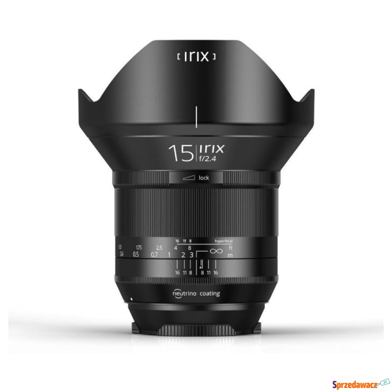 Stałoogniskowy Irix Lens 15mm Blackstone do Nikon... - Obiektywy, tuleje, p... - Gdańsk