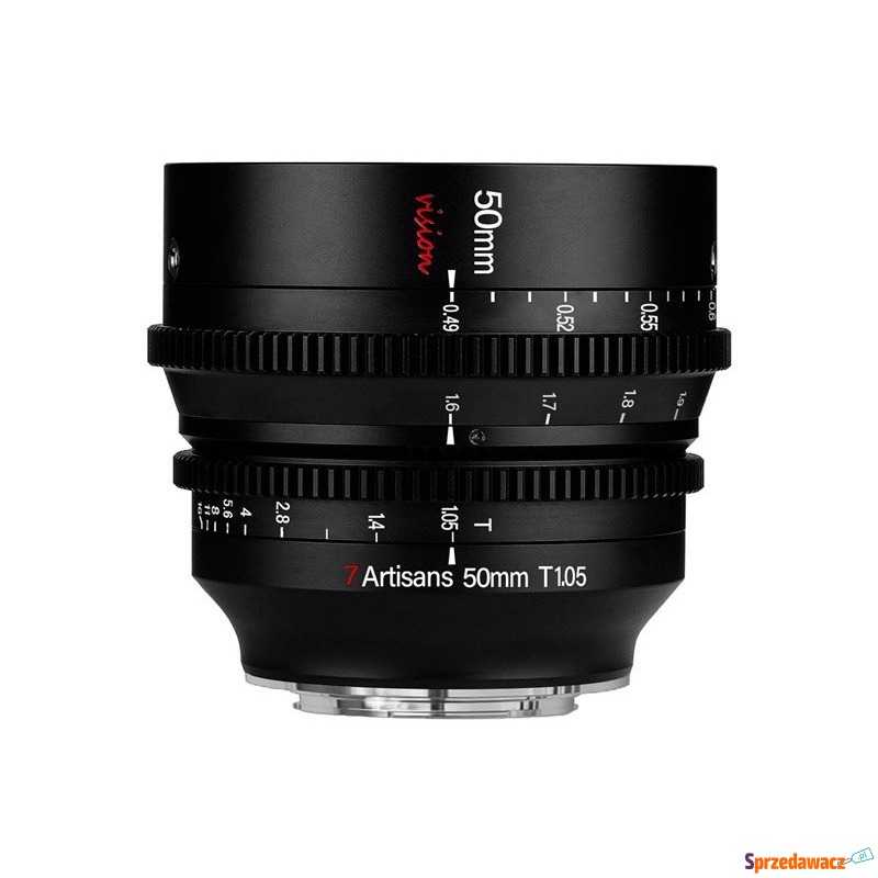 Stałoogniskowy 7Artisans Vision 50mm T1.05 Canon... - Obiektywy, tuleje, p... - Olsztyn