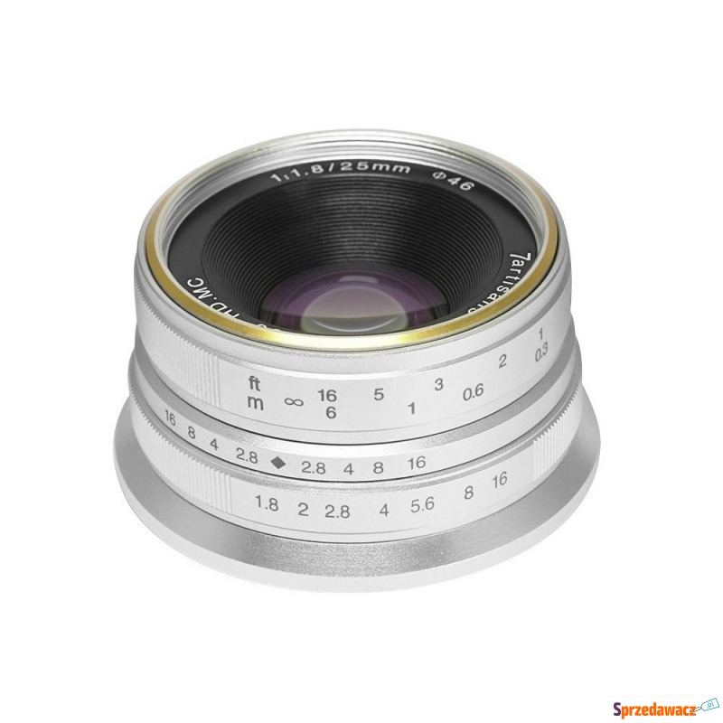 Stałoogniskowy 7Artisans 25mm F1.8 M43 Panasonic... - Obiektywy, tuleje, p... - Tczew