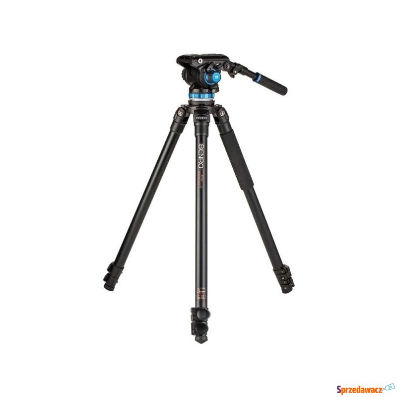 Tripod Benro statyw A373F + głowica S6PRO - Lampy błyskowe, statywy - Ostrowiec Świętokrzyski