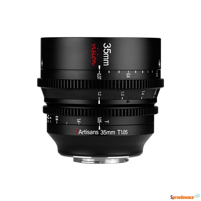 Stałoogniskowy 7Artisans Vision 35mm T1.05 Sony... - Obiektywy, tuleje, p... - Chełm