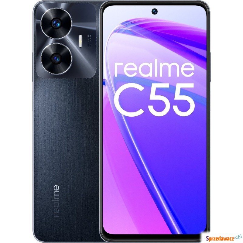 Smartfon Realme C55 8/256GB Czarny (RMX3710B) - Telefony komórkowe - Grudziądz