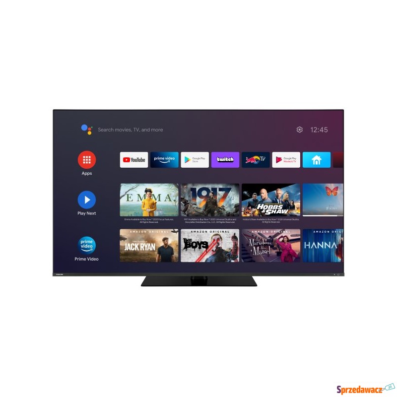 Telewizor Toshiba 65QA7D63DG QLED 65'' 4K Ultra... - Telewizory - Głogów