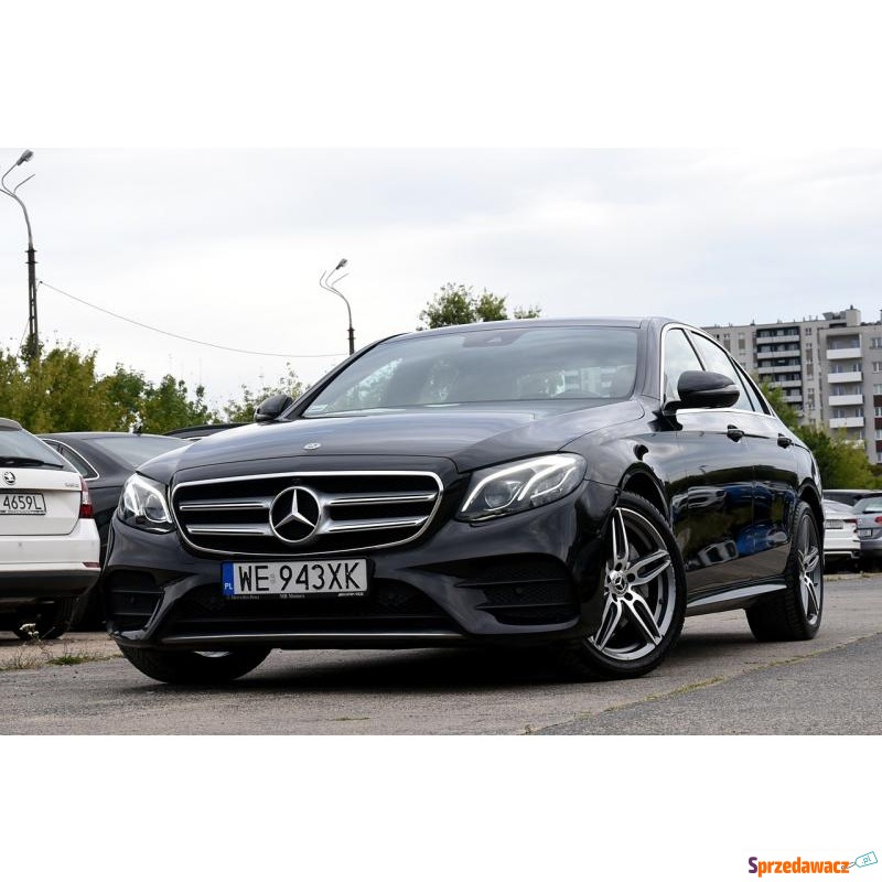 Mercedes E CLASS 2019 prod. AMGx2*SalonPL*1Wł... - Samochody osobowe - Warszawa