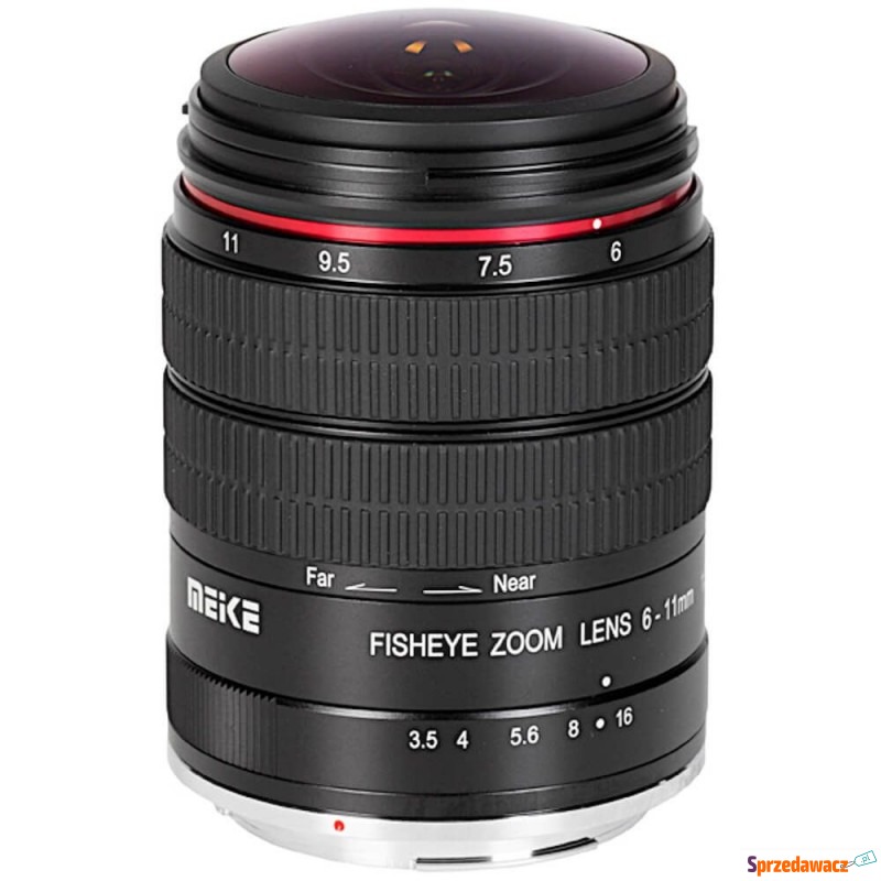 Zmiennoogniskowy MeiKe MK-6-11mm F3.5 Sony E APSC - Obiektywy, tuleje, p... - Szczecin