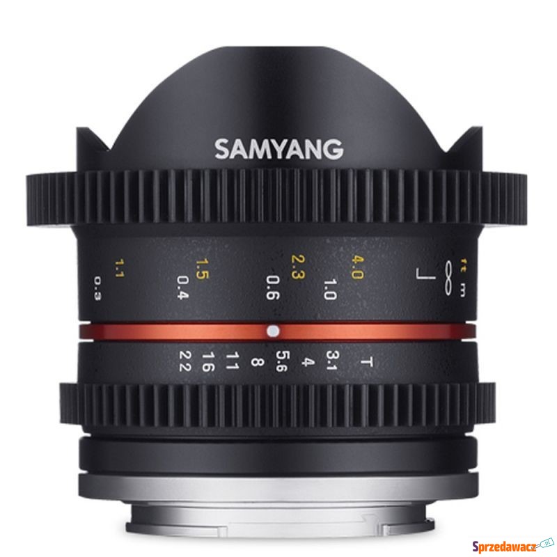 Stałoogniskowy Samyang 8mm T3.1 Samsung NX VDSLR... - Obiektywy, tuleje, p... - Wodzisław Śląski