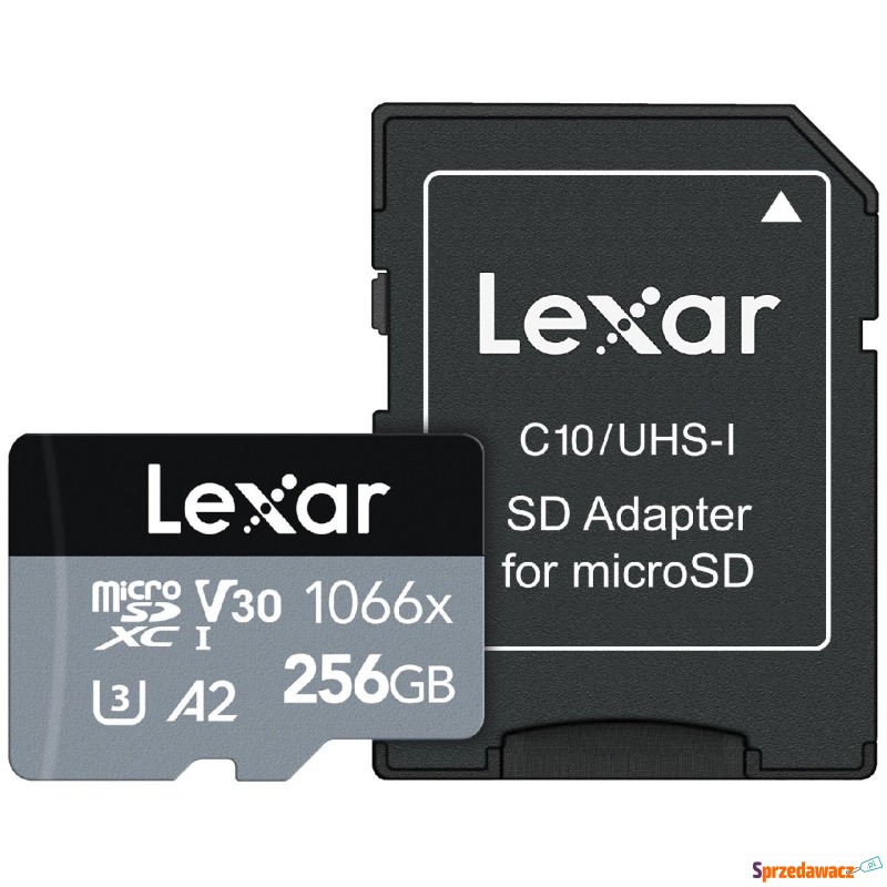 Lexar 256GB microSDXC High-Performance 1066x UHS-I... - Karty pamięci, czytniki,... - Gorzów Wielkopolski