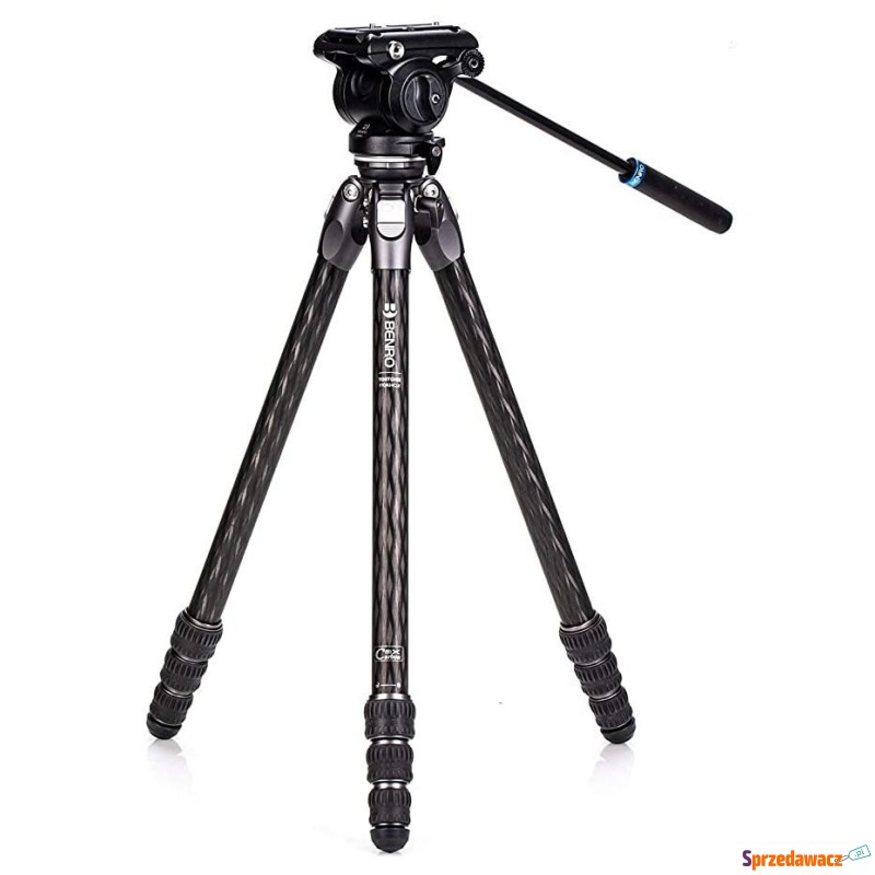 Tripod Benro statyw Tortoise 24CLV+S4PRO - Lampy błyskowe, statywy - Stargard Szczeciński