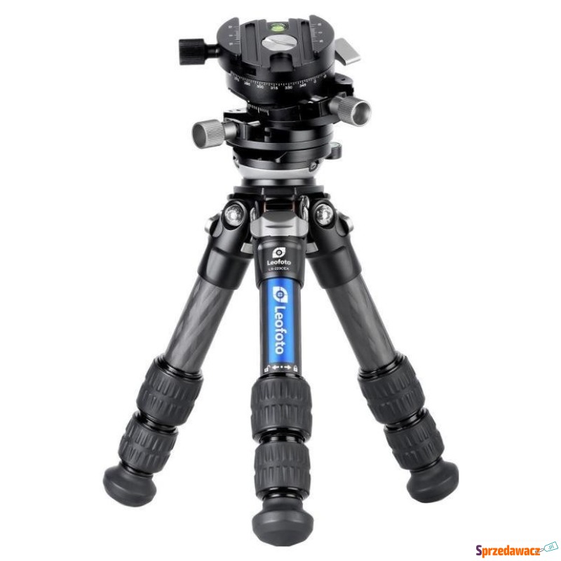 Tripod Leofoto statyw Ranger LS-223CEX+RH-0 - Lampy błyskowe, statywy - Wodzisław Śląski