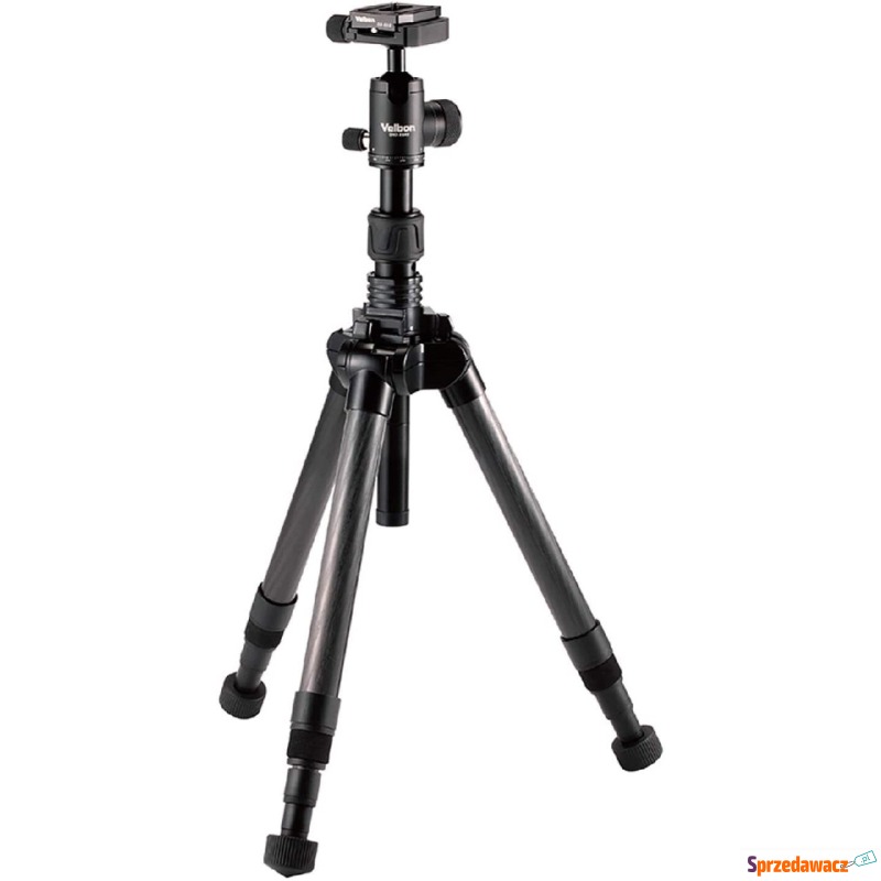 Tripod Velbon UTC-53AS z głowicą QHD-S5AS - Lampy błyskowe, statywy - Zielona Góra