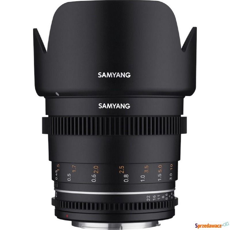 Stałoogniskowy Samyang 50mm T1.5 VDSLR MK2 Sony... - Obiektywy, tuleje, p... - Sosnowiec