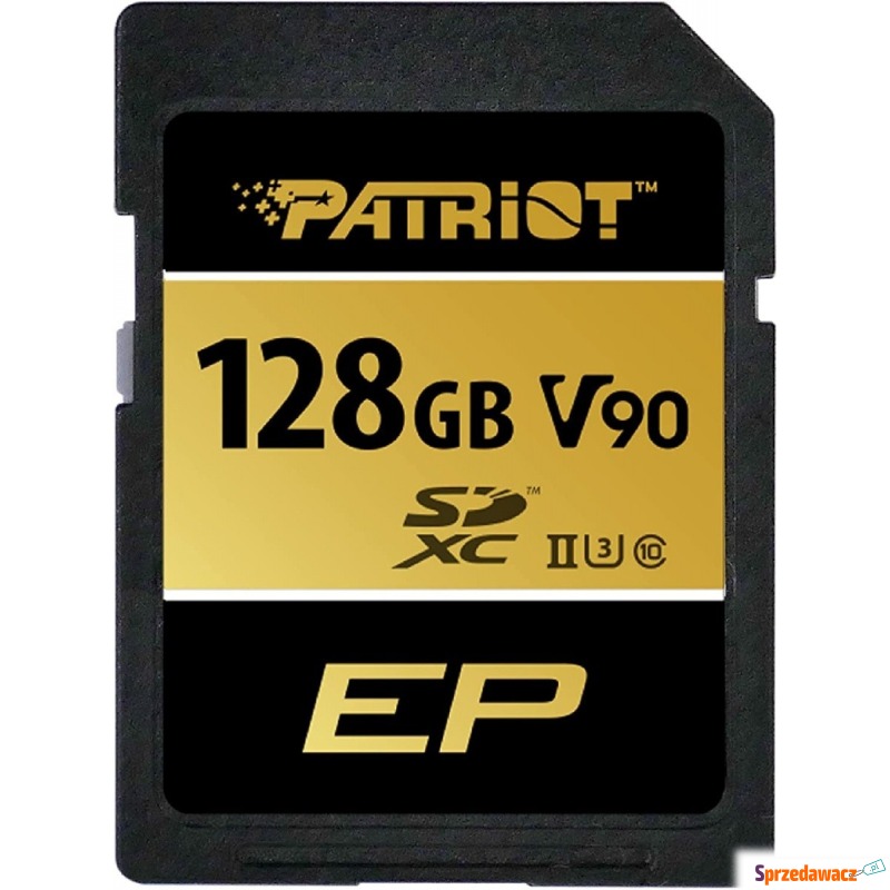 Patriot 128GB SDXC V90 UHS-II U3 C10 300/260MB/s - Karty pamięci, czytniki,... - Jelenia Góra