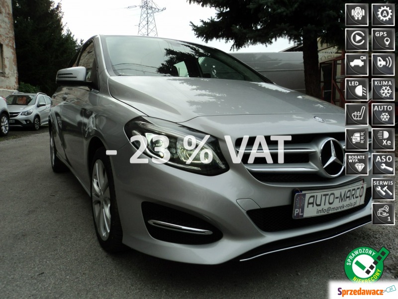 Sprzedam  Mercedesa B -klase z 2015r  109 KM... - Samochody osobowe - Lublin