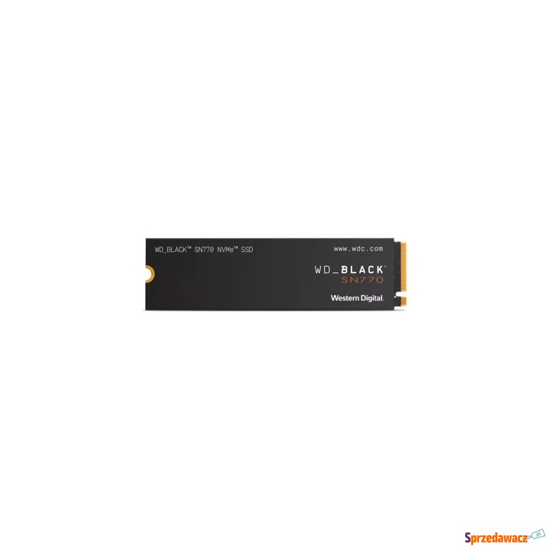 Dysk SSD WD Black SN770 WDS500G3X0E (500 GB ;... - Dyski twarde - Gliwice