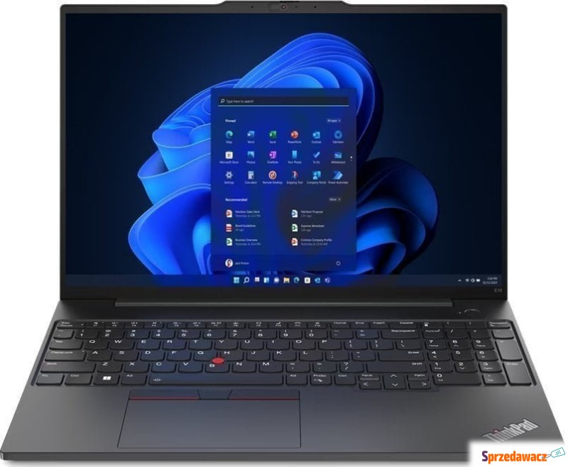 Laptop Lenovo ThinkPad E16 G1 i5-1335U / 16 GB... - Laptopy - Głogów