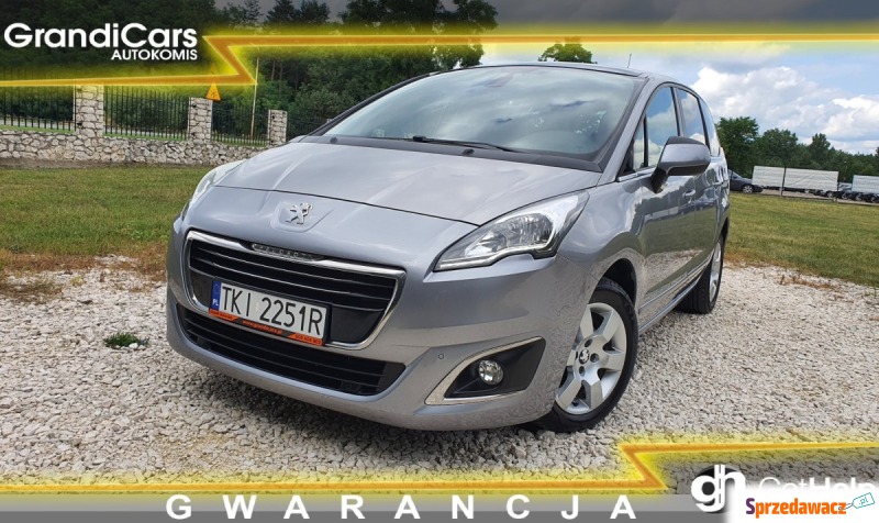 Peugeot 5008  Minivan/Van 2014,  1.6 diesel - Na sprzedaż za 33 900 zł - Chmielnik