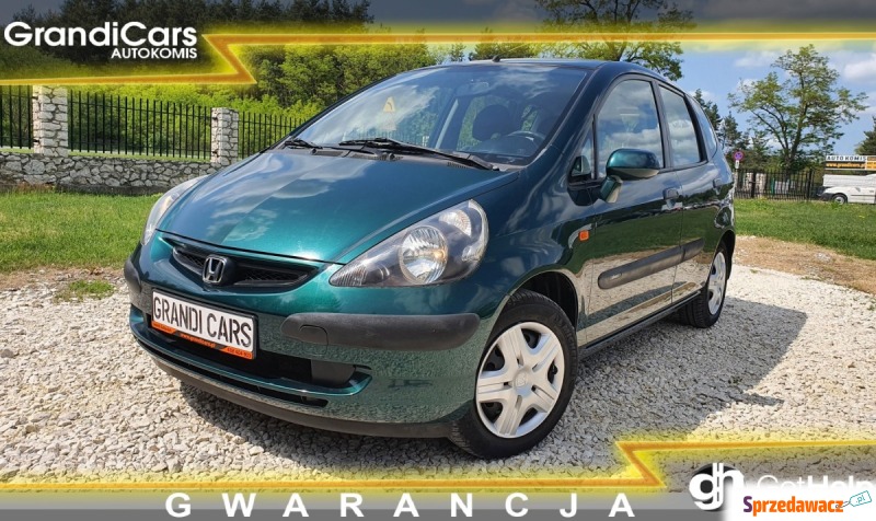 Honda Jazz  Hatchback 2002,  1.4 benzyna - Na sprzedaż za 9 600,00 zł - Chmielnik