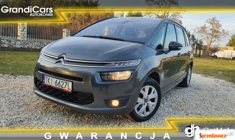 Citroen C4 Grand Picasso  Minivan/Van 2014,  1.6 diesel - Na sprzedaż za 38 999 zł - Chmielnik