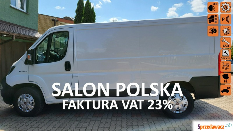 Fiat Ducato - E-Ducato Salon Polska Bezwypadkowy - Dostawcze i ciężarowe - Białystok