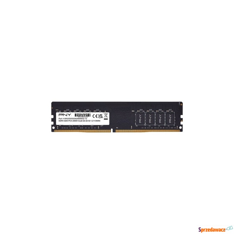 Pamięć PNY DDR4 3200MHz 1x32GB Performance - BULK - Pamieć RAM - Chorzów