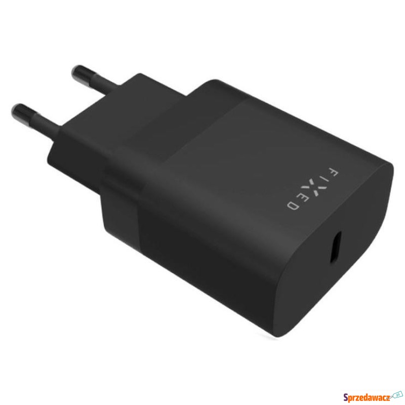 Fixed USB-C 20W, czarna - Ładowarki sieciowe - Zawiercie