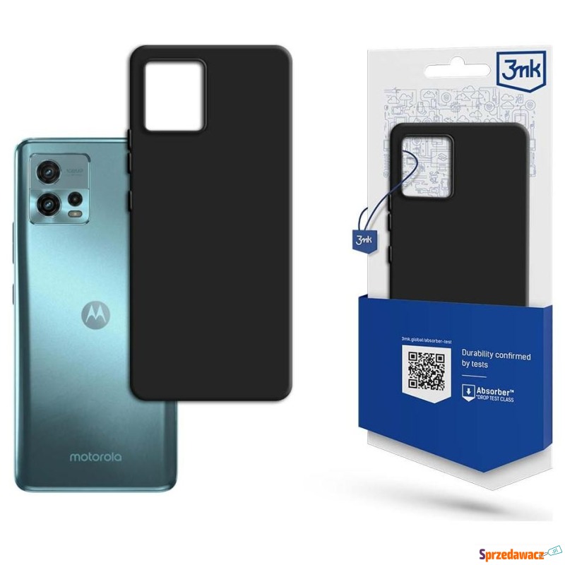 3mk Matt Case black do Motorola Moto G72 - Etui na telefon - Warszawa