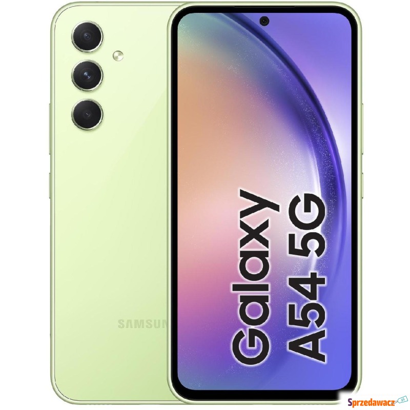 Samsung Galaxy A54 128GB 5G Dual SIM zielony (A546) - Telefony komórkowe - Chorzów