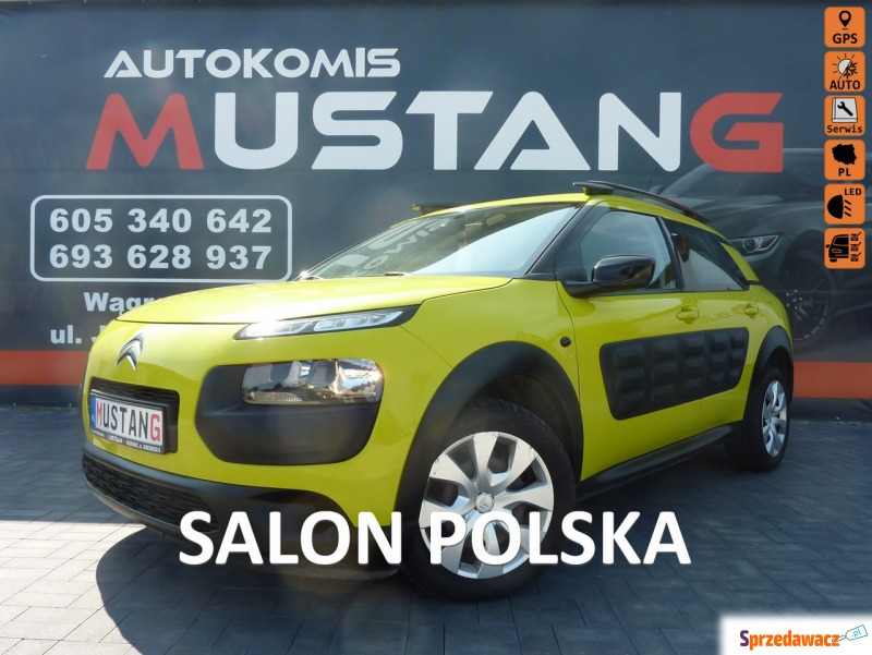 Citroen C4 Cactus  SUV 2015,  1.2 benzyna - Na sprzedaż za 33 900 zł - Wągrowiec