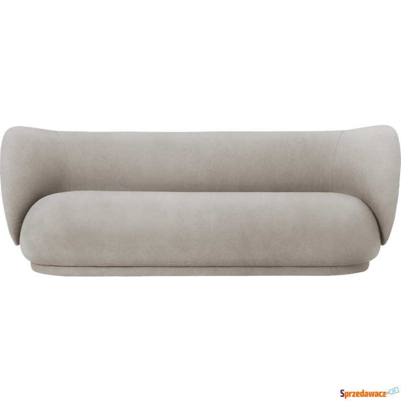 Sofa trzyosobowa Rico Brushed piaskowa - Sofy, fotele, komplety... - Żnin