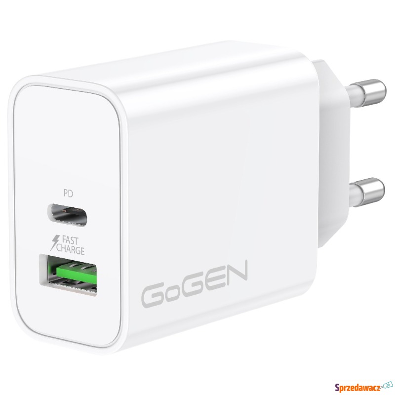 Ładowarka sieciowa 1xUSB-C PD, 1xUSB-A 30W 3.0A... - Ładowarki sieciowe - Włocławek