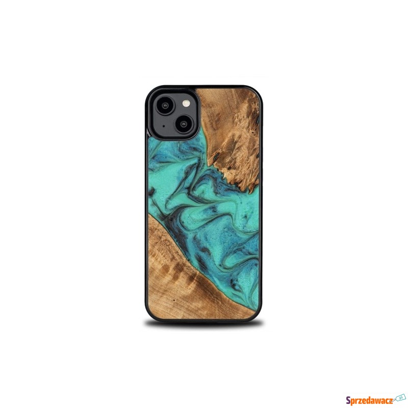 Drewniane etui Bewood iPhone 15 Plus, Turquoise - Etui na telefon - Częstochowa