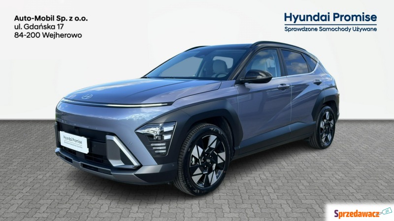 Hyundai Kona - 1,6 HEV 141KM PLATINUM+LUXURY-... - Samochody osobowe - Wejherowo