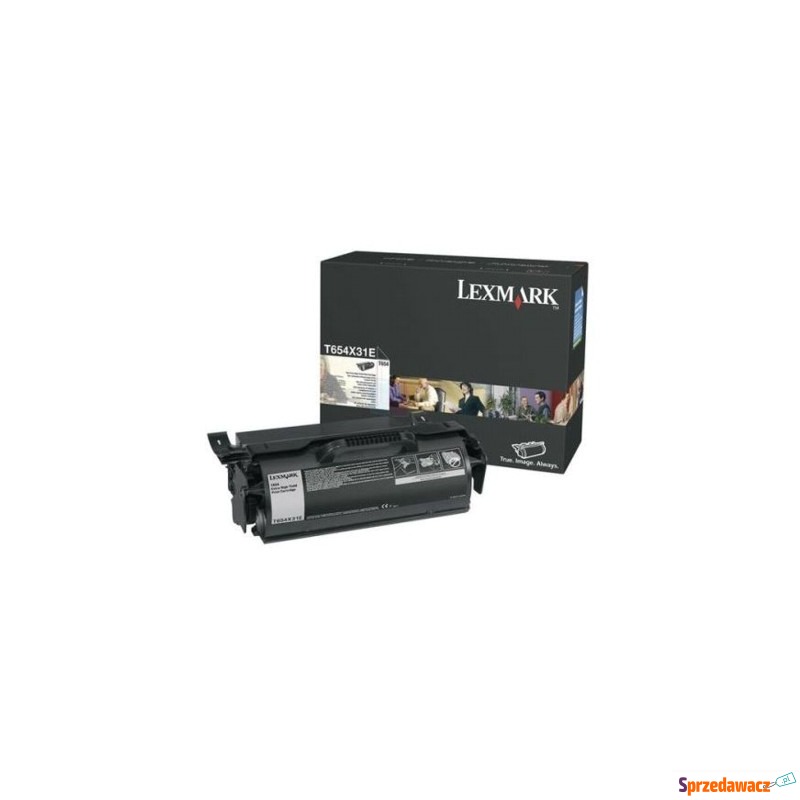 Toner Oryginalny Lexmark T654X31E (T654X31E)... - Tusze, tonery - Radom