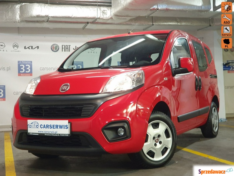 Fiat Qubo - Salon Polska, Serwis Aso, 1-wszy... - Samochody osobowe - Warszawa