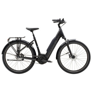 Trek District Plus 4 2025 o niskim przekroku Satin Trek Black S