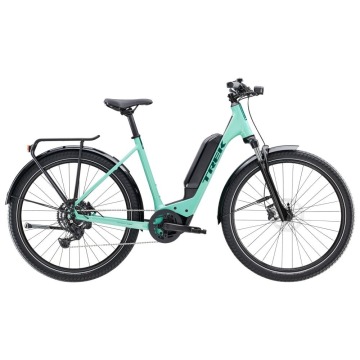 Trek Allant Plus 5 o niskim przekroku 2025 Blue Sage XL