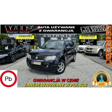 Suzuki Grand Vitara - Przebieg 199tys 2,0 Benzyna  *4x4 * ,Hak ,  / GWARANCJA / Nowy Rozrząd