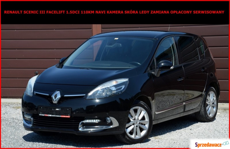 Renault Scenic Lift 1.5 DCI 110KM 6-Biegów Navi... - Samochody osobowe - Zamość