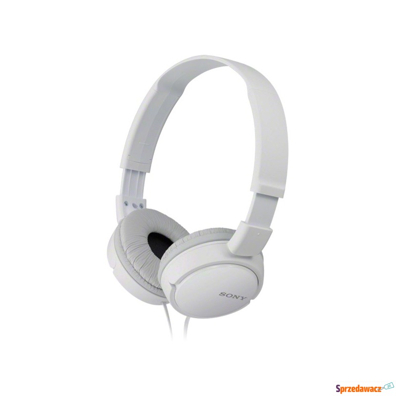 Nauszne Sony MDR-ZX110W Biała - Słuchawki - Chełm