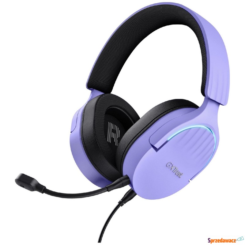 Nauszne Trust GXT490P Fayzo 7.1 USB Headset Fioletowe - Słuchawki - Warszawa