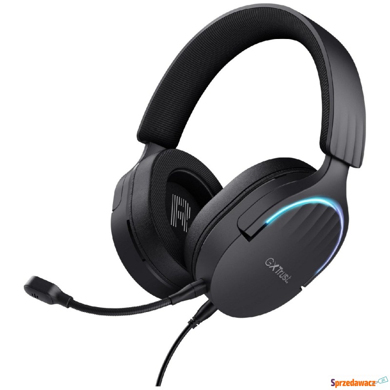 Nauszne Trust GXT490 Fayzo 7.1 USB Headset Czarne - Słuchawki - Szczecin