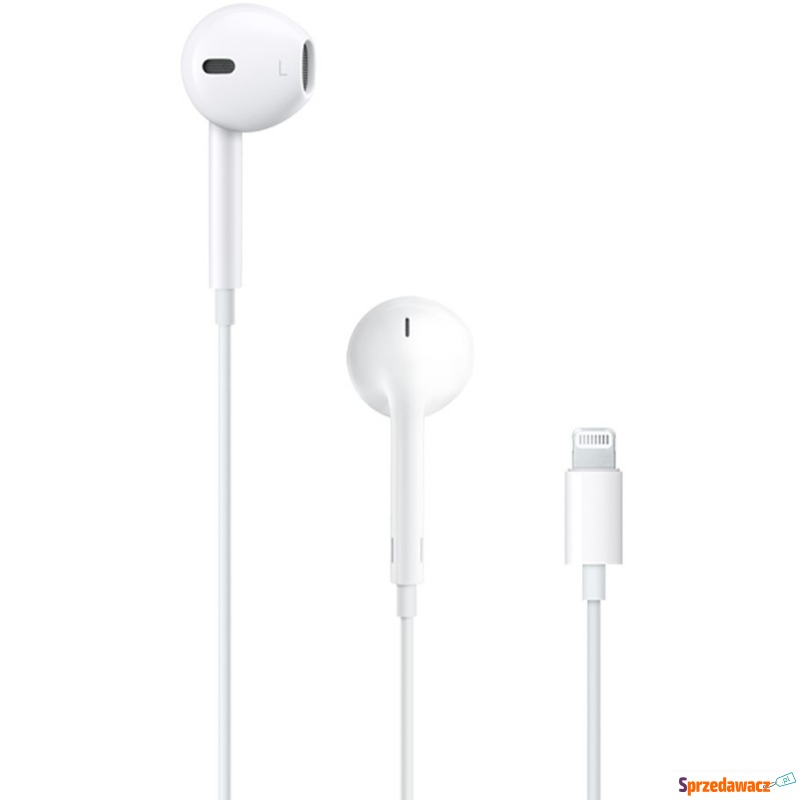 Douszne Apple EarPods ze złączem Lightning - Słuchawki - Kielce