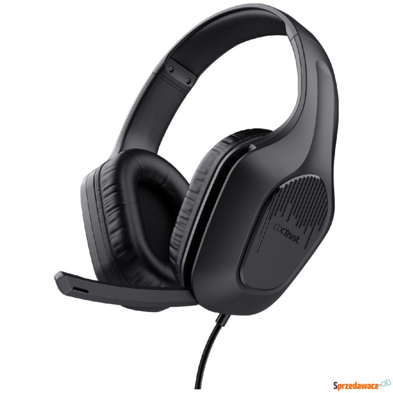 Nauszne Trust GXT415 Zirox Headset Czarne - Słuchawki - Łódź